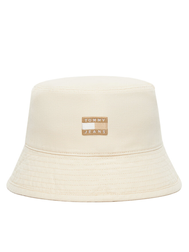 Tommy Hilfiger Klobouk Tommy Hilfiger Heritage Bucket AW0AW17581 Béžová