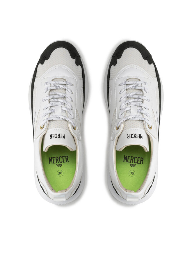 Mercer Amsterdam Sneakersy Mercer Amsterdam The W3RD Apple ME221004 Biela