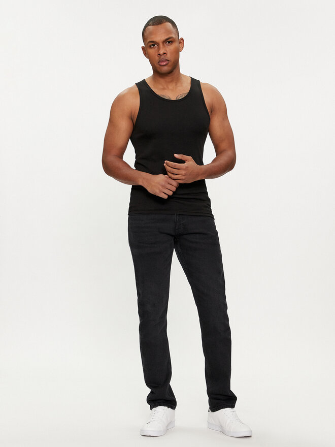 Tommy Hilfiger Tommy Hilfiger 3 db-os trikó szett UM0UM03179 Fekete Slim Fit
