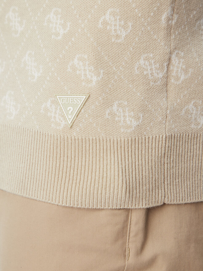 Guess Guess Poloshirt M6YR10 Z0915 Beige Regular Fit