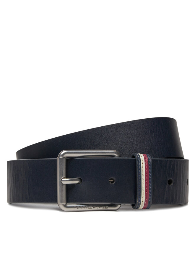 Tommy Hilfiger Чоловічий ремінь Tommy Hilfiger Casual Seasonal 3.5 AM0AM12168 Голубий