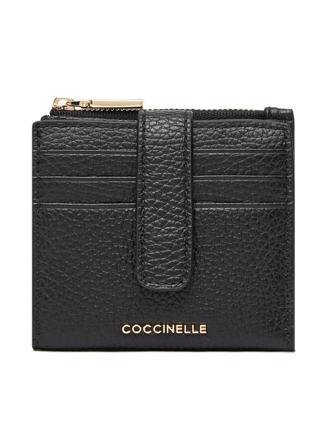 Coccinelle Μικρό Πορτοφόλι Γυναικείο Coccinelle MW5 Metallic Soft E2 MW5 11 F7 01 Μαύρο