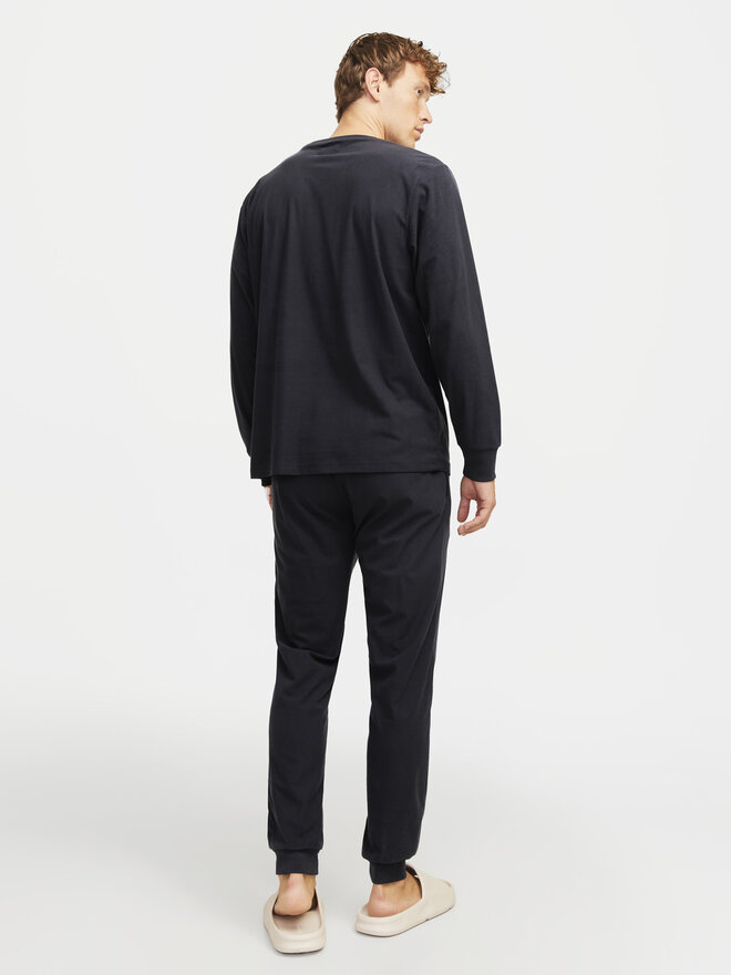 Jack&Jones Jack&Jones Pyjama Solid 12268536 Schwarz Loose Fit