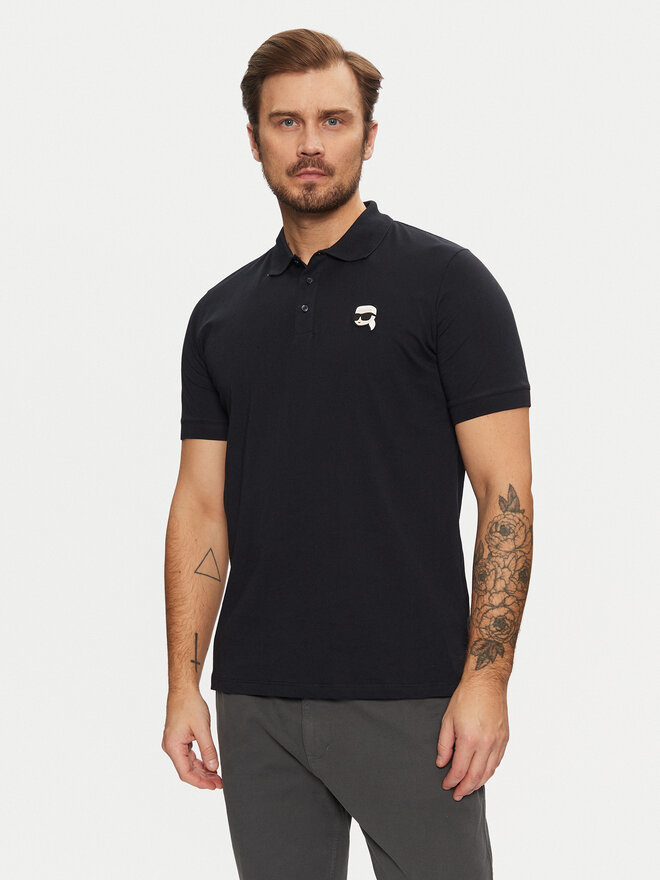 KARL LAGERFELD KARL LAGERFELD Poloshirt 745710 551224 Dunkelblau Regular Fit