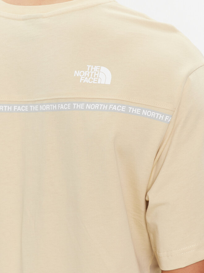 The North Face The North Face Marškinėliai Zumu NF0A87DD Smėlio Regular Fit