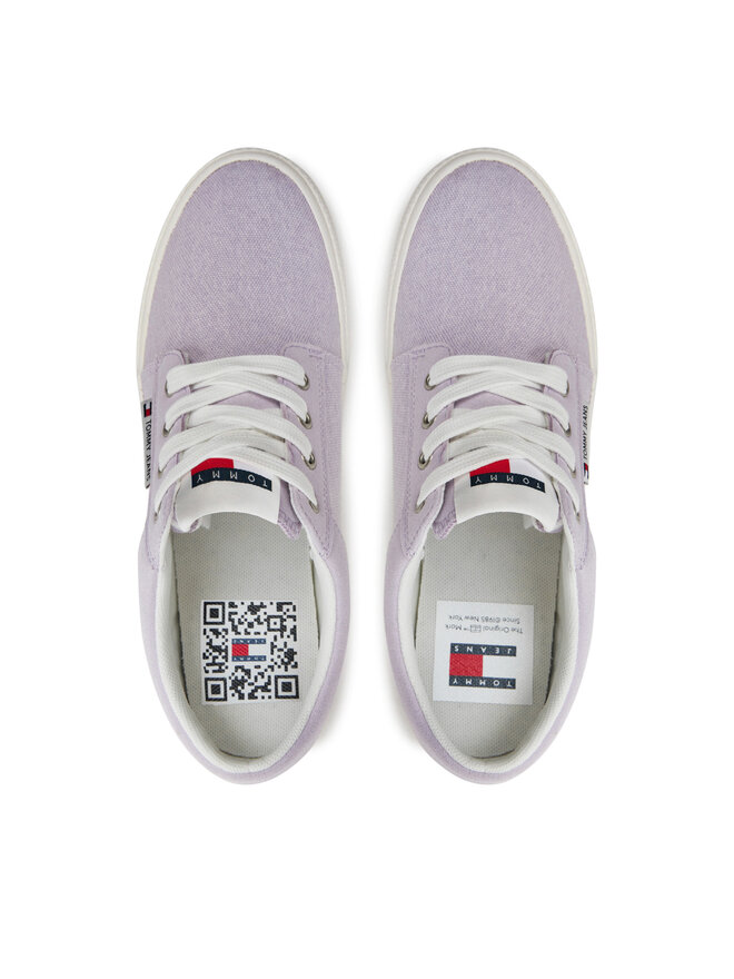 Tommy Jeans Кросівки Tommy Jeans Tjw Vulc Skate Derby EN0EN02494 Фіолетовий