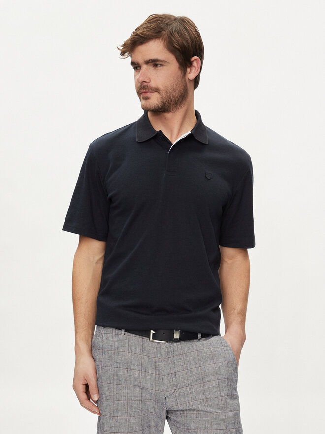 Jack&Jones Jack&Jones Pólóing Crodney 12251180 Sötétkék Regular Fit