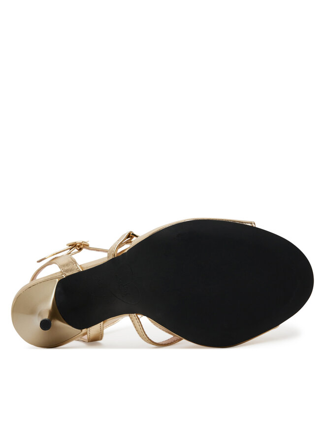 LOVE MOSCHINO Sandały LOVE MOSCHINO JA16089G1MIF0900 Srebrny