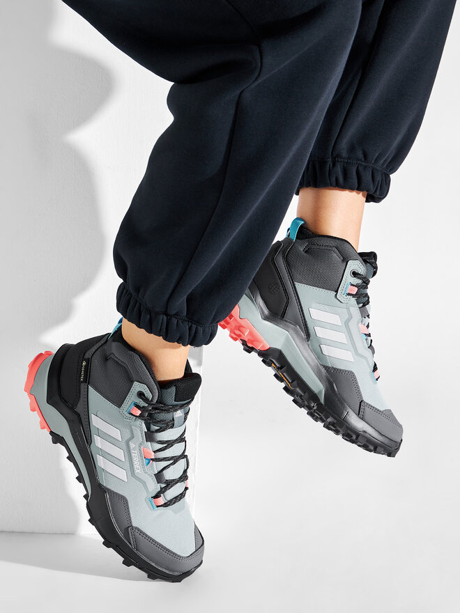 adidas Трекінгові черевики adidas Terrex Ax4 Mid Gtx W GORE-TEX GZ3050 Сірий