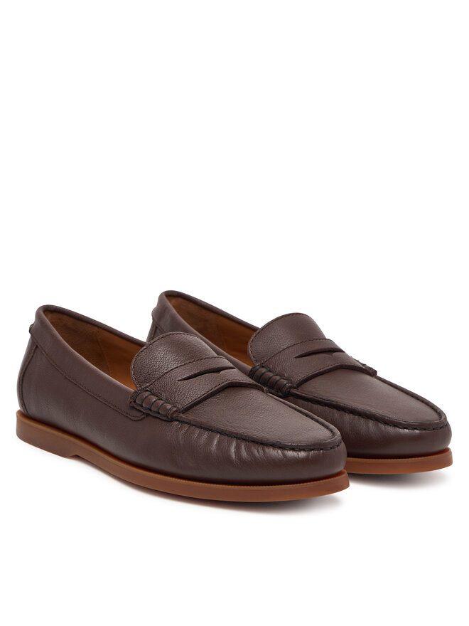 Polo Ralph Lauren Mokassins Polo Ralph Lauren Merton Penny 803P15850002 Dunkelbraun