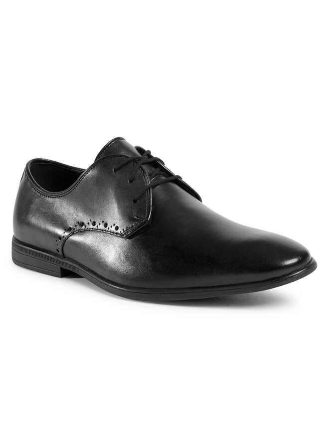 Clarks Pusbačiai Clarks Bampton Park 261520877 Juoda