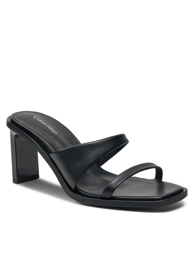 Calvin Klein Klapki Calvin Klein Heel Slide 70 Lth HW0HW02072 Czarny