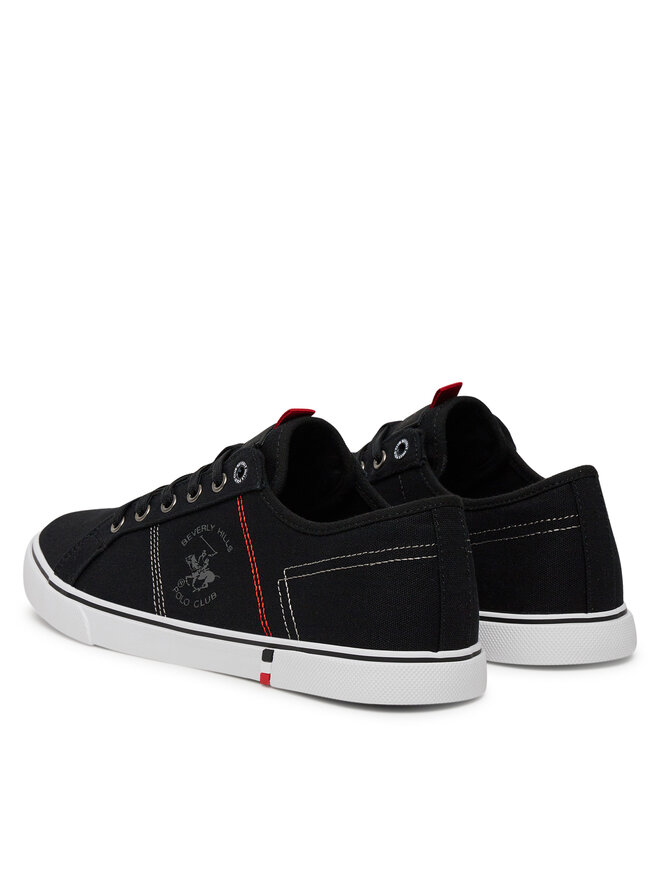 Beverly Hills Polo Club Sneakers aus Stoff Beverly Hills Polo Club M-VSS24010A Schwarz