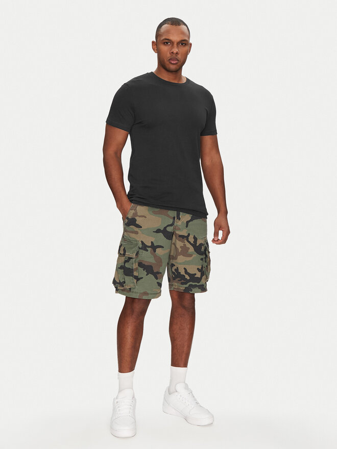 Gap Gap 3 marškinėlių komplektas 701127-00 Juoda Regular Fit