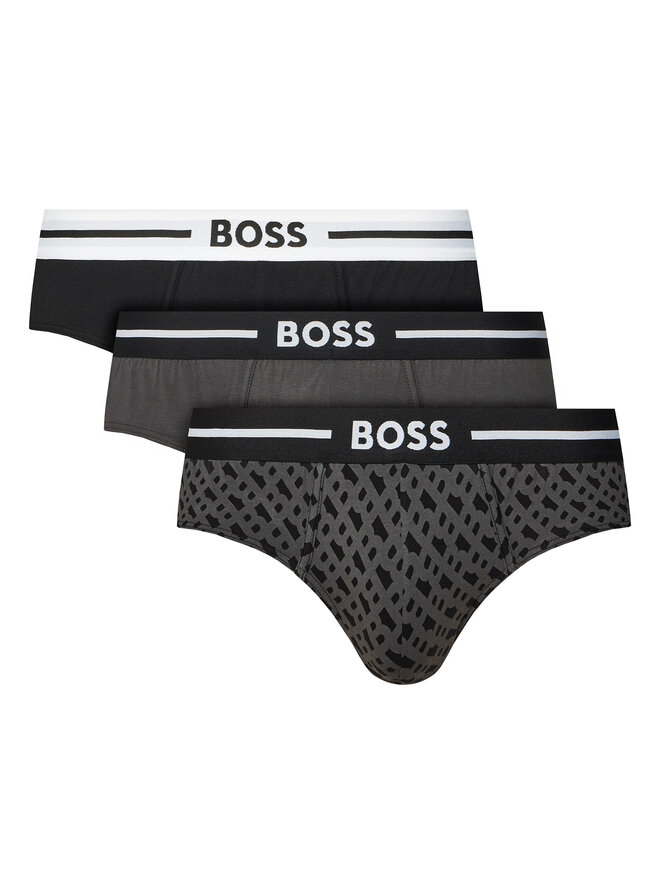 BOSS BOSS Набір з 3 пар сліпів 50531706 Сірий