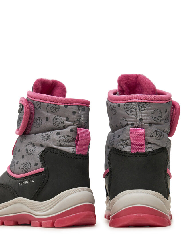 Geox Schneeschuhe Geox B Flanfil Girl B Abx B263WG 0BCMN C9235 M Schwarz