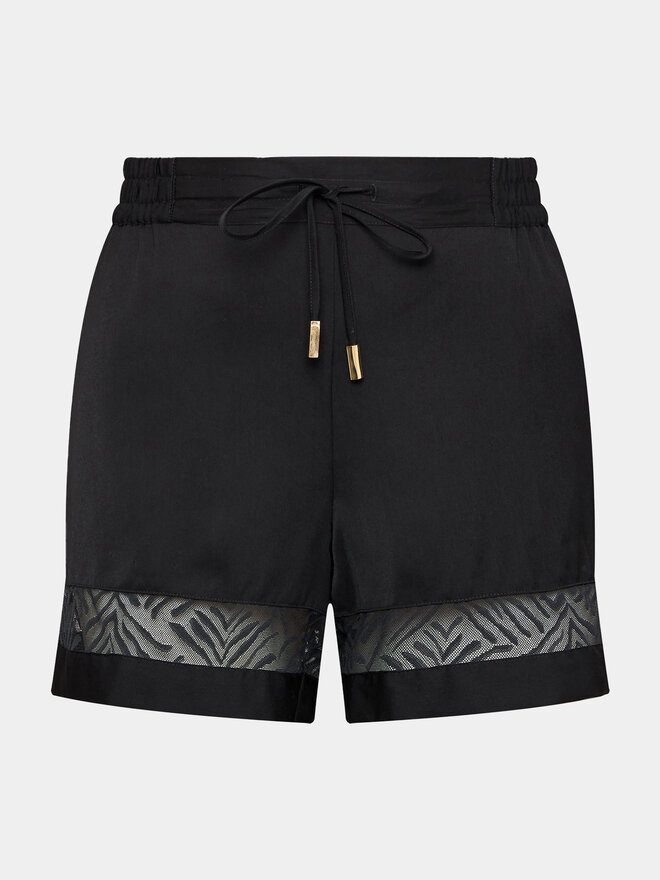 Chantelle Chantelle Pyjamashorts C11V60 Schwarz Regular Fit