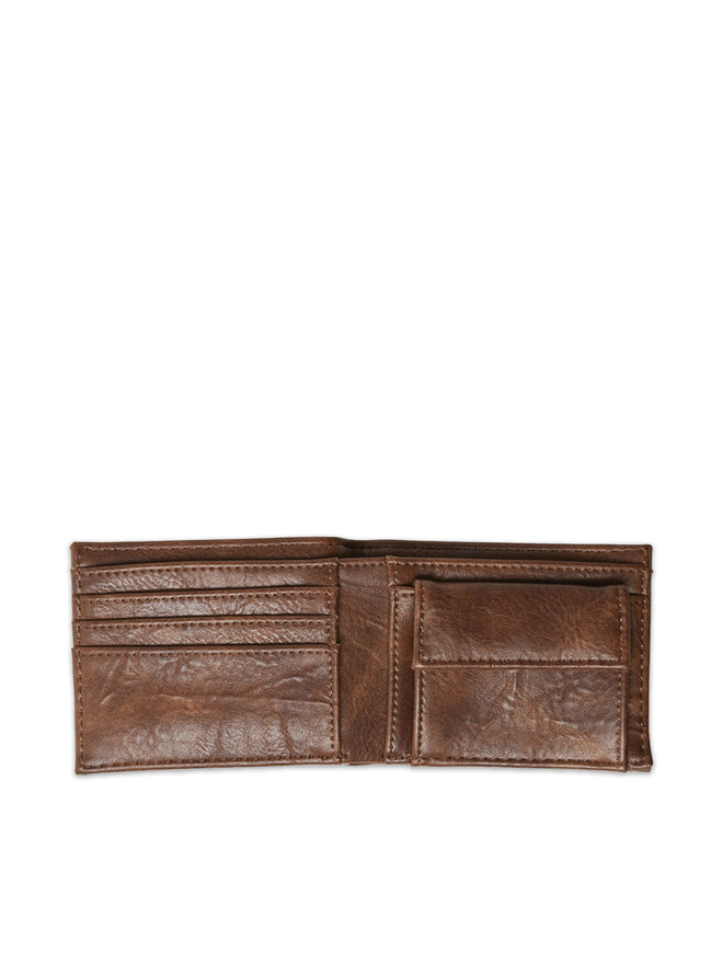 Jack&Jones Nagyméretű férfi pénztárca Jack&Jones Jacwind 12252367 Barna