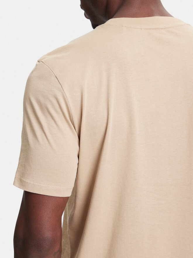 HUGO HUGO Camiseta Dapusi 50544458 Beis Regular Fit