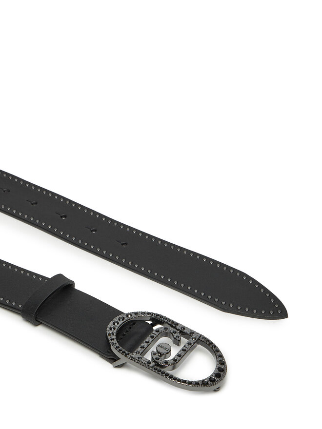 Liu Jo Pasek Damski Liu Jo Hips Belt 3.5Cm AF4307 P0064 Czarny
