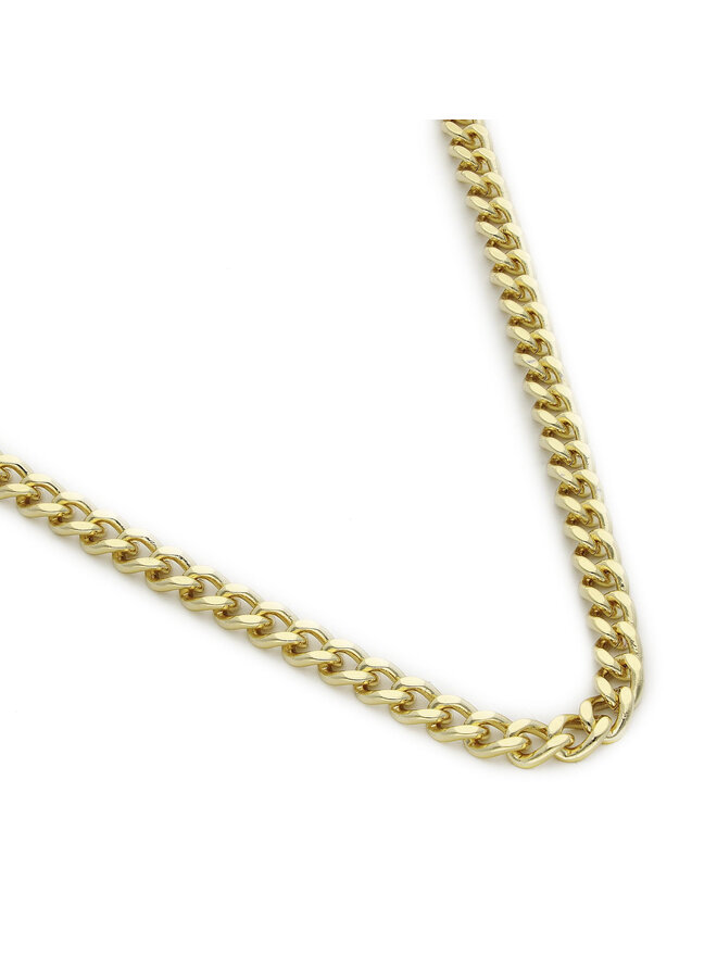 Luv AJ Collana Luv AJ Classiquw Skinny Curb Chain (5mm) CORE22-N-CSCC-G Oro