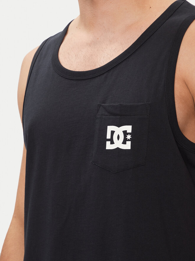 DC DC Tank top Star Pocket Tt ADYZT05378 Μαύρο Regular Fit