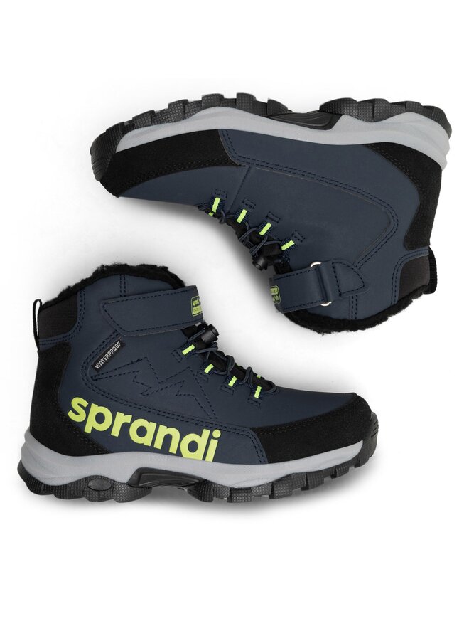 Sprandi Schnürschuhe Sprandi WINTER WAVE SCP86-25067 Dunkelblau