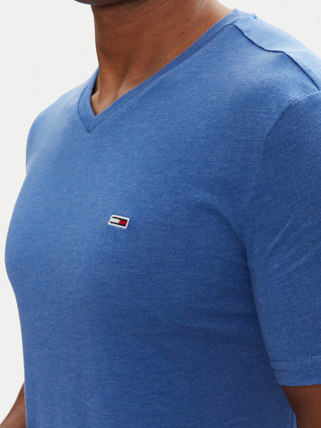 Tommy Jeans Tommy Jeans Camiseta Jaspe DM0DM20364 Azul Slim Fit