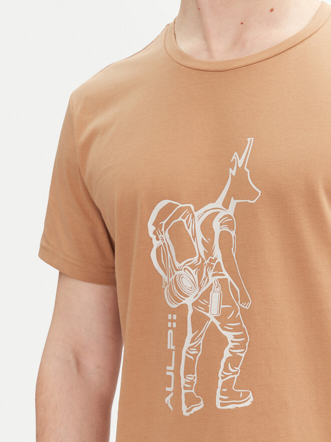 Aulp Aulp T-shirt Ticco Narančasta Regular Fit