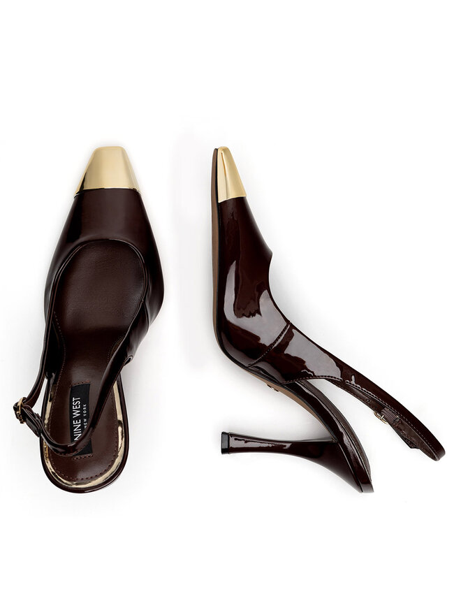 Nine West Sandály Nine West WFA3376-1 Hnědá