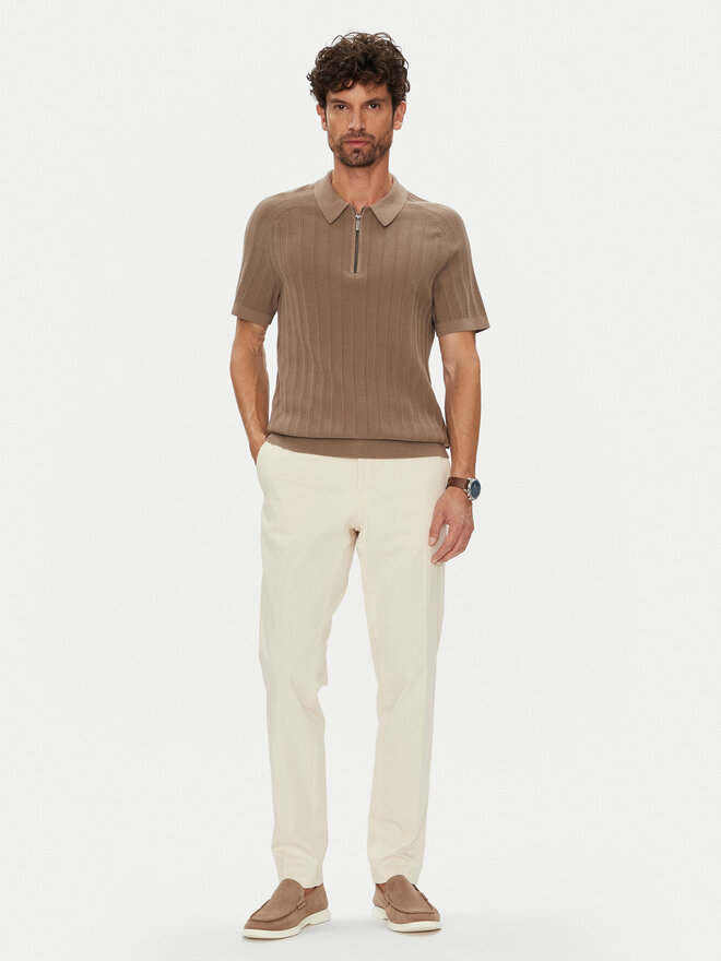 Michael Kors Michael Kors Poloshirt CT560GT469 Braun Regular Fit