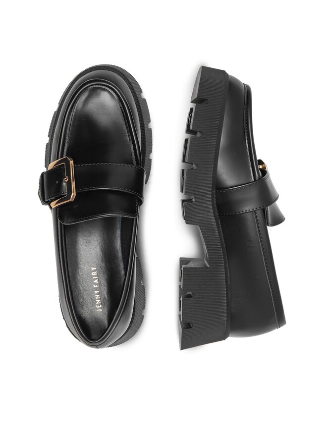 JENNY Loaferice JENNY ELDO WYL3672-1 Crna