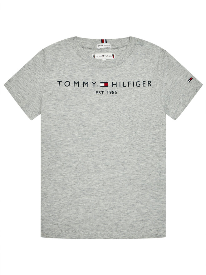 Tommy Hilfiger Tommy Hilfiger Marškinėliai Essential KS0KS00210 Pilka Regular Fit