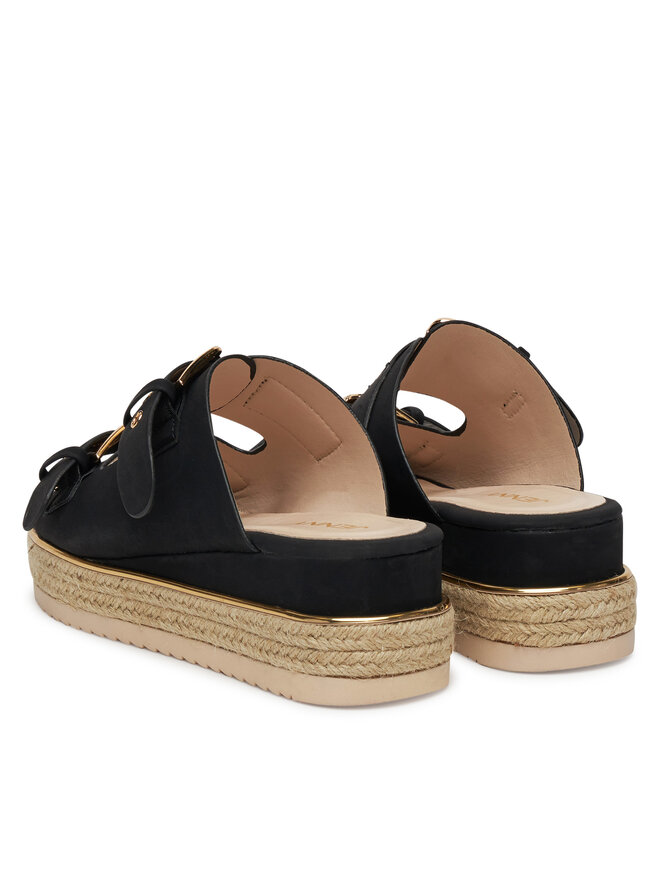 JENNY Espadrilky JENNY LB-P1434-YLD Černá