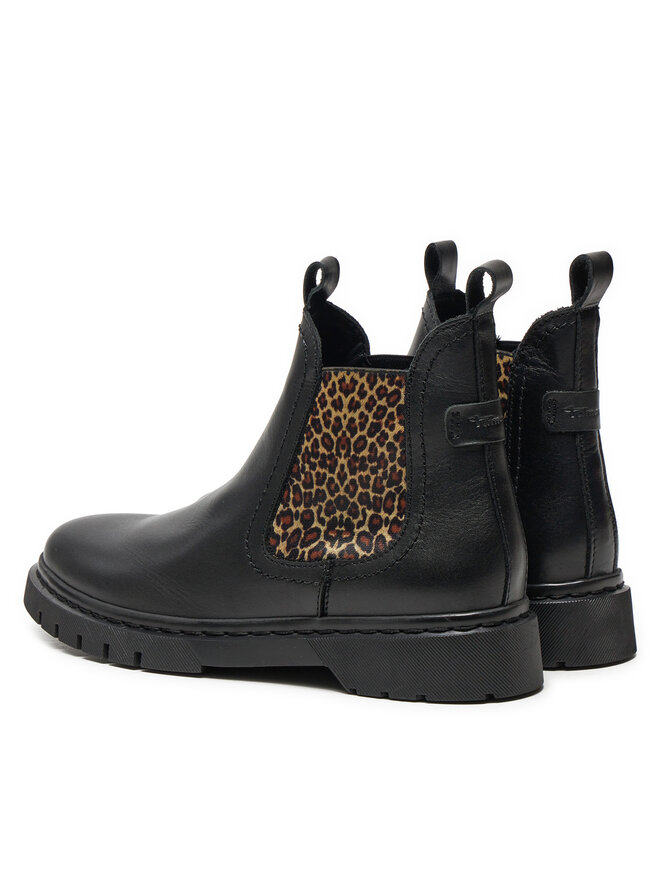 Tamaris Bokacsizma Tamaris 1-25860-43 Fekete