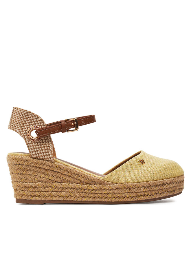 Wrangler Espadryle Wrangler Bela Women Semi Wedge 20241055.85A Żółty