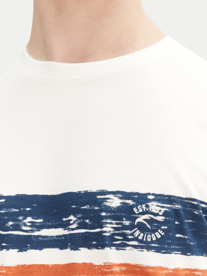 INDICODE INDICODE T-shirt Caron 41-051 Plava Regular Fit