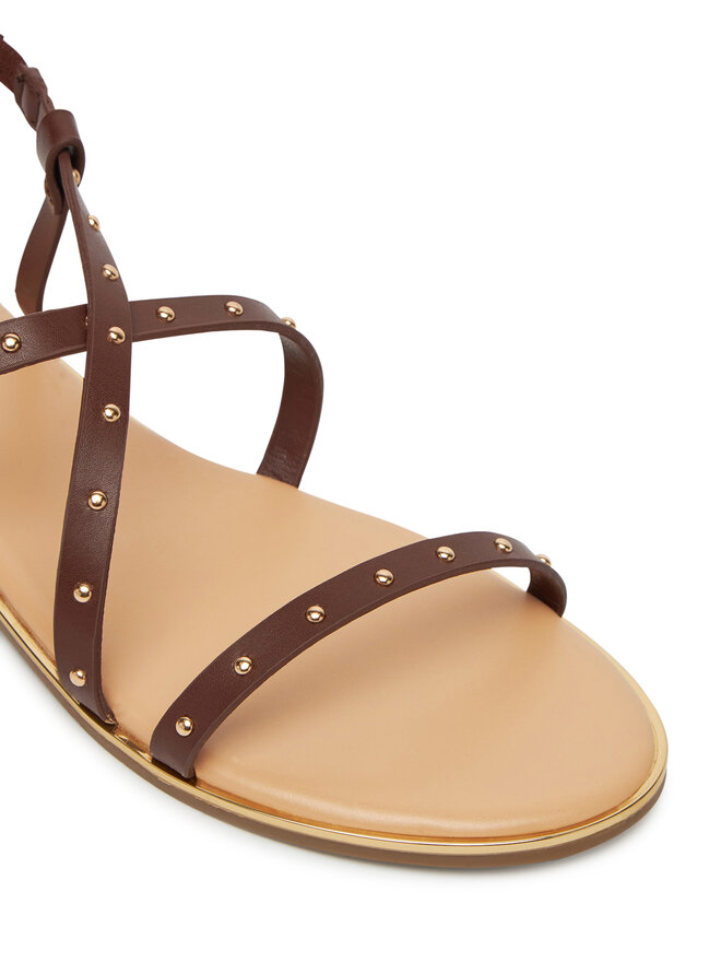 ONLY Shoes Sandales ONLY Shoes Onlmari-4 Pu Studs 15342339 Brūns