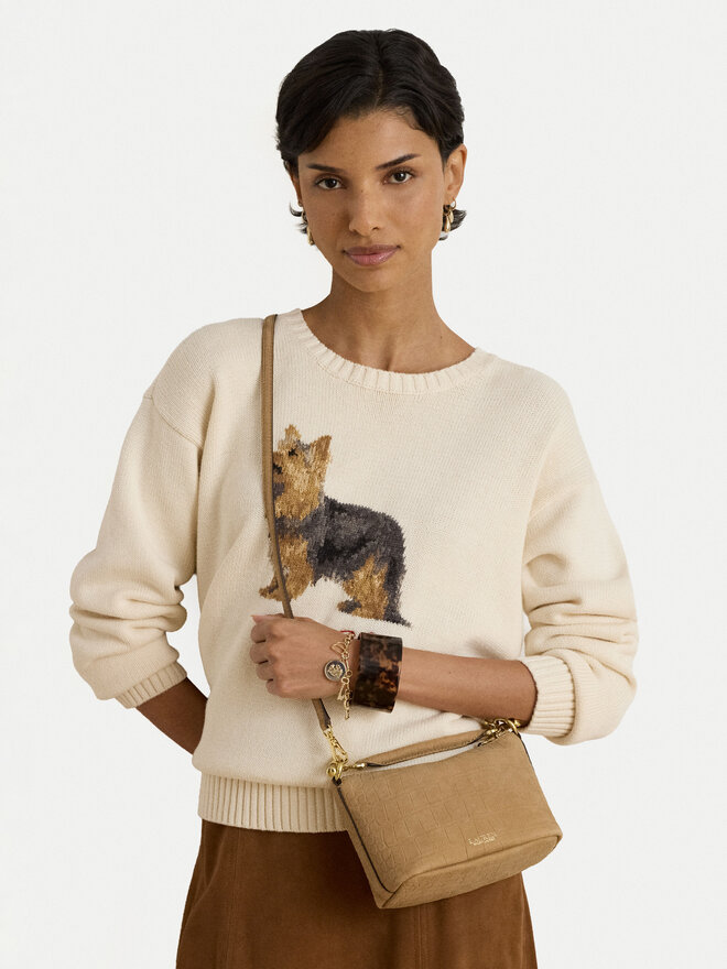LAUREN RALPH LAUREN Handtasche LAUREN RALPH LAUREN 431P18451001 Hellbraun
