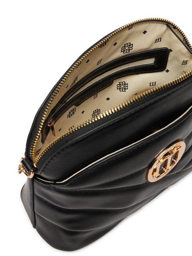 Monnari Ročna torba Monnari TORIMP0-24W-BAG1610-K020D000-R00 Črna