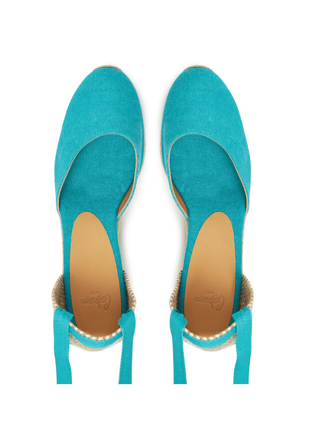 Castañer Espadrilky Castañer Carina/6/002 021644 Tyrkysová
