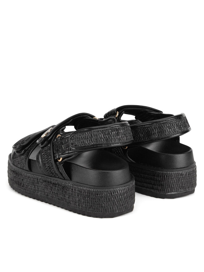 Badura Σανδάλια Badura BEGONIA-TS6165-01 Μαύρο