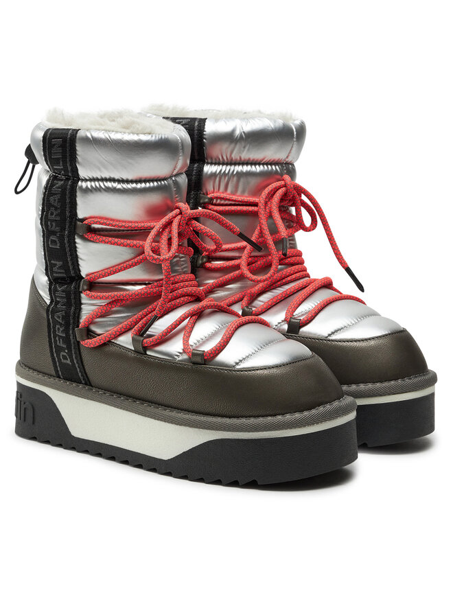 D.Franklin Botas de nieve D.Franklin Nordic V.2 Bomb DFSH371006 Plata