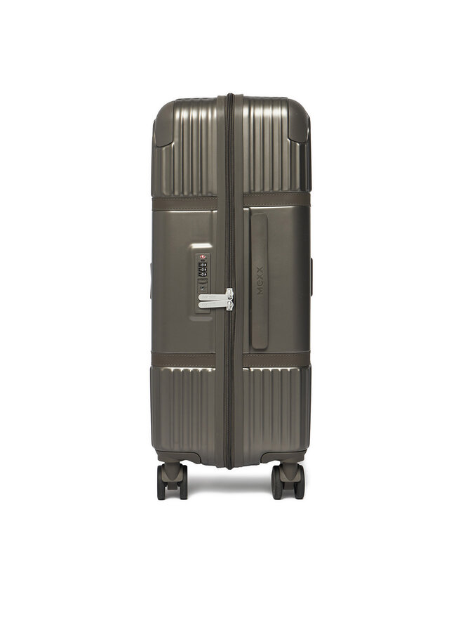MEXX Mittlerer Koffer MEXX CEO-MEXX-037-M-SILVER Silberfarben