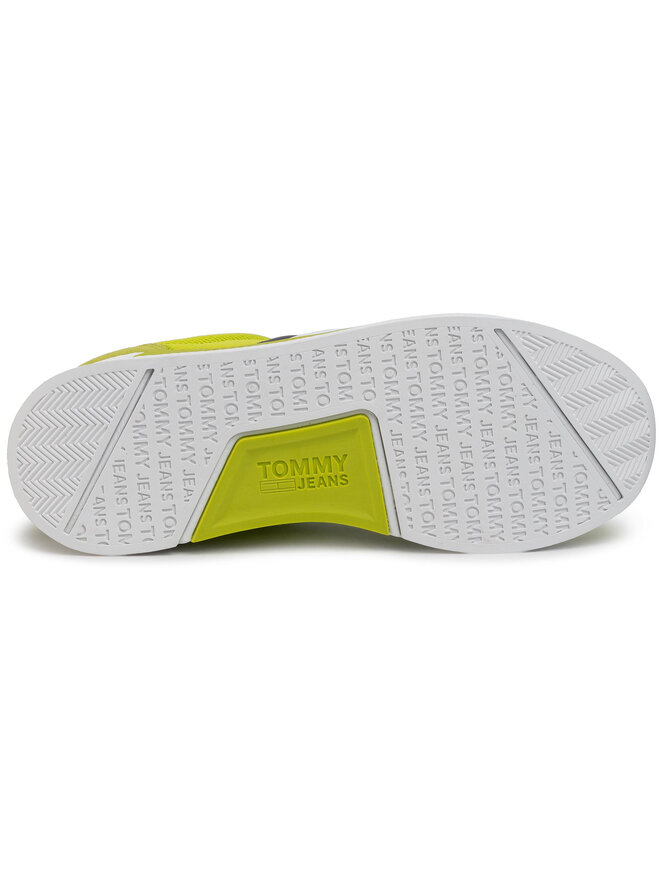 Tommy Jeans Zapatillas Tommy Jeans Flexi Tommy Jeans Flag Sneaker EM0EM00400 Verde