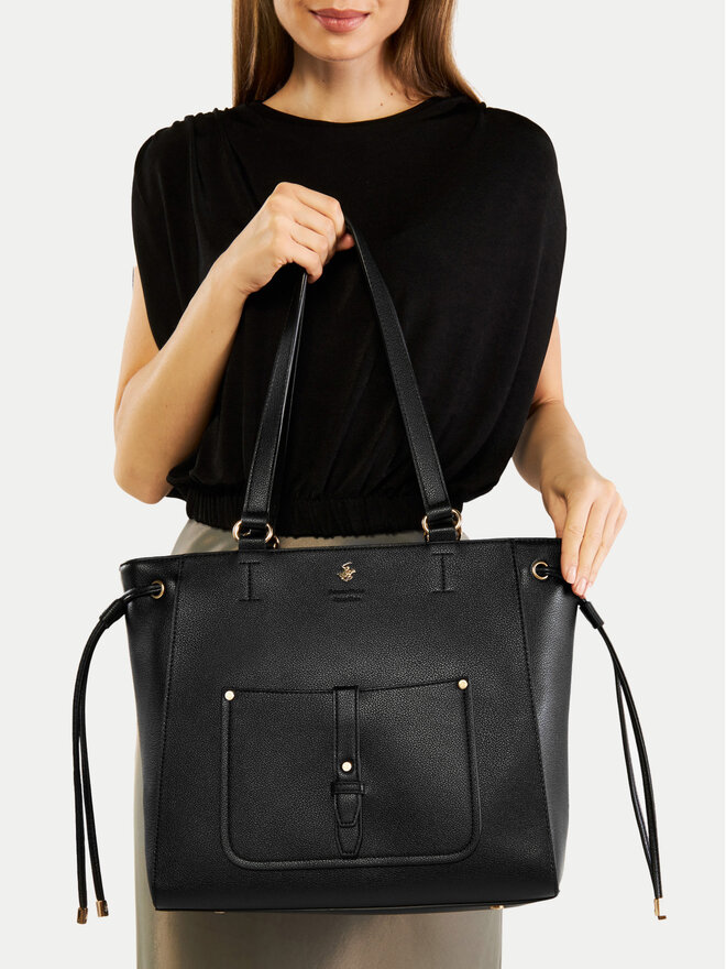 Beverly Hills Polo Club Handtasche Beverly Hills Polo Club BHPC-C-015-07 Schwarz