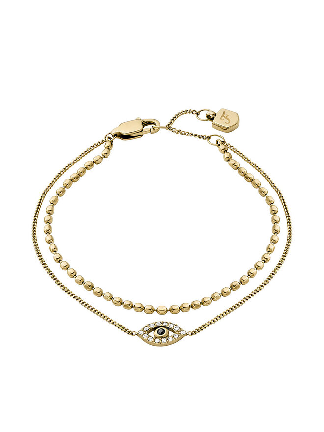 Fossil Armband Fossil Sutton Evil Eye JF04794710 Goldfarben