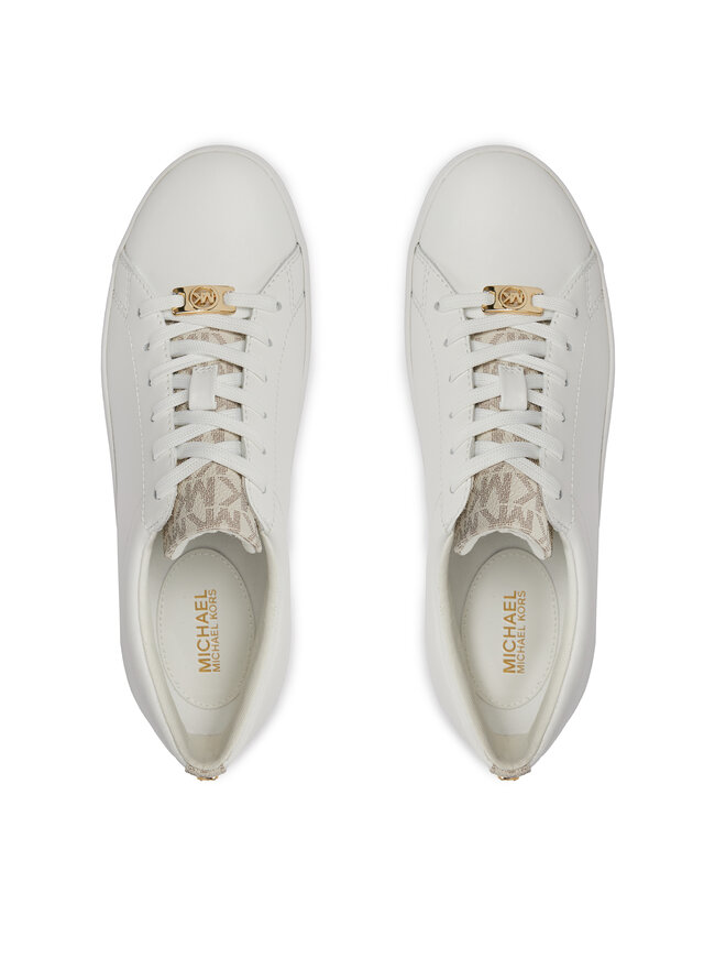 MICHAEL Michael Kors Сникърси MICHAEL Michael Kors Keaton Lace Up 43R4KTFS2L Екрю