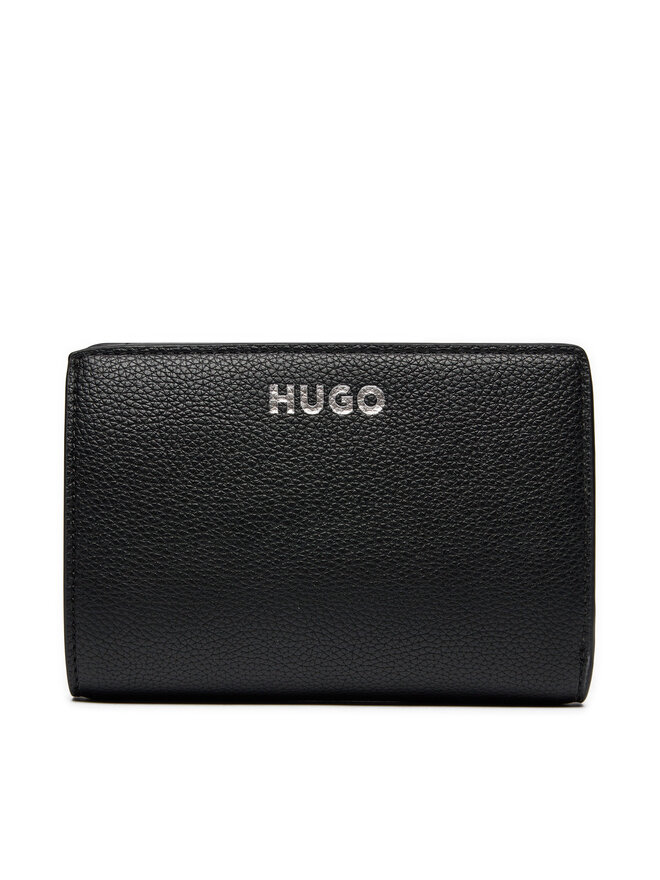 HUGO Великий жіночий гаманець Hugo Bel Multi Wallet 50516918 Чорний