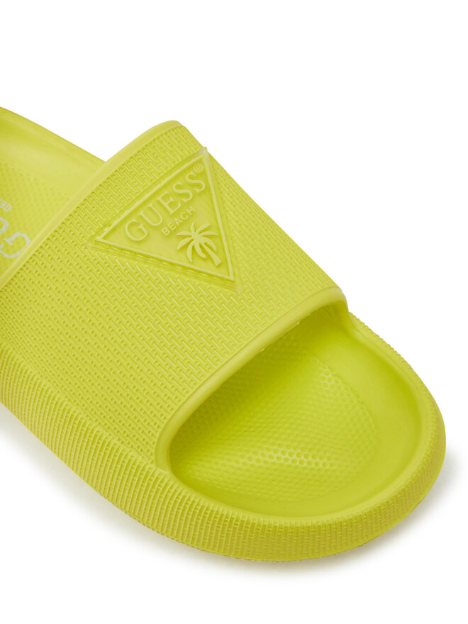Guess Klapki Guess E4GZ27 WG5X0 Zielony